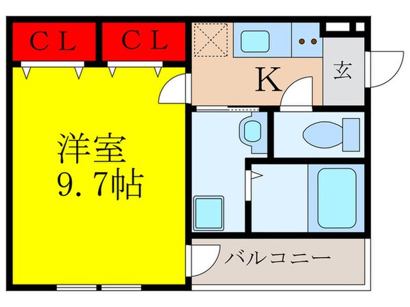 フジパレス吹田清和園Ⅱ番館の物件間取画像